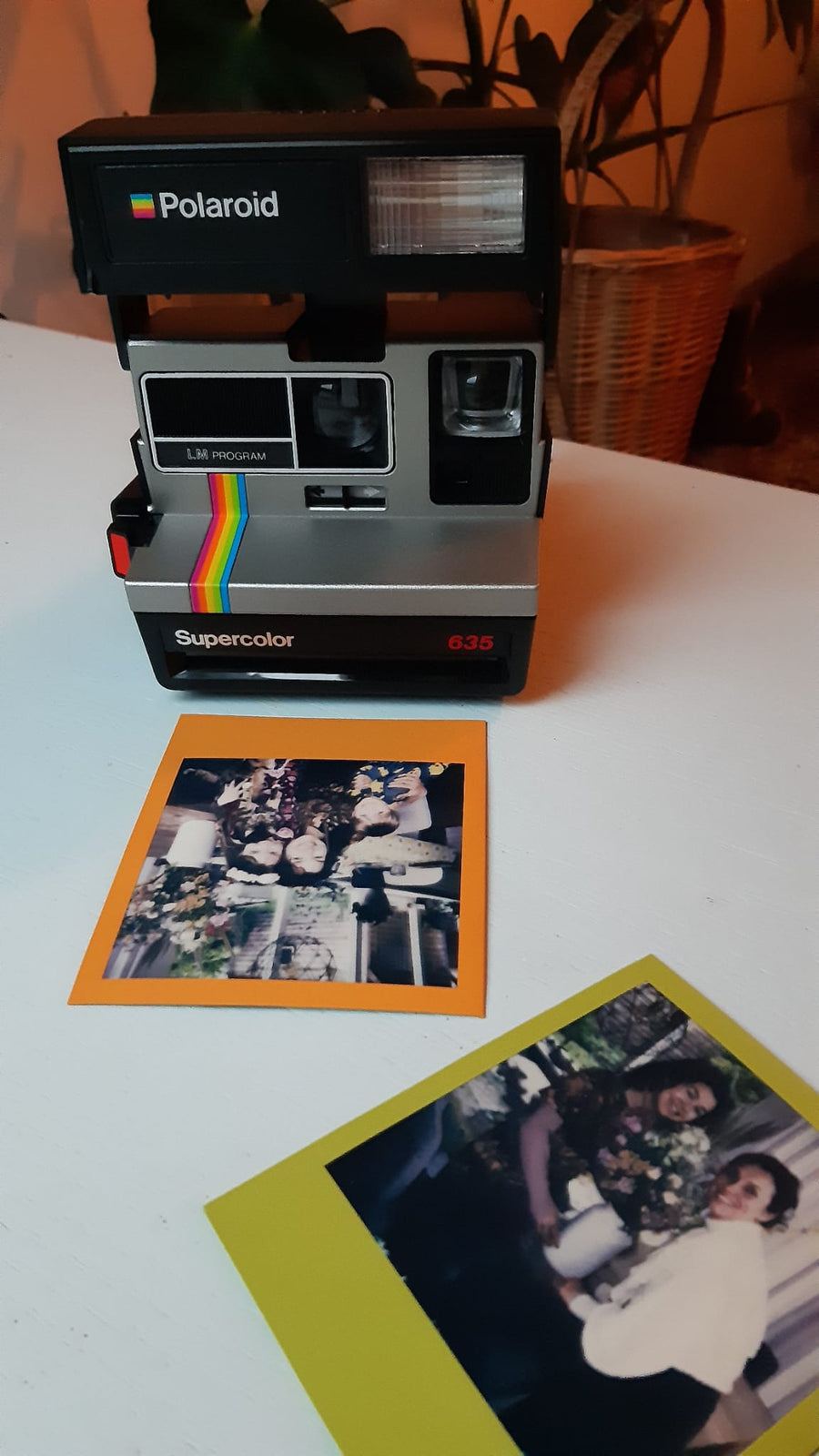 Kunstige Kaartjes met polaroid